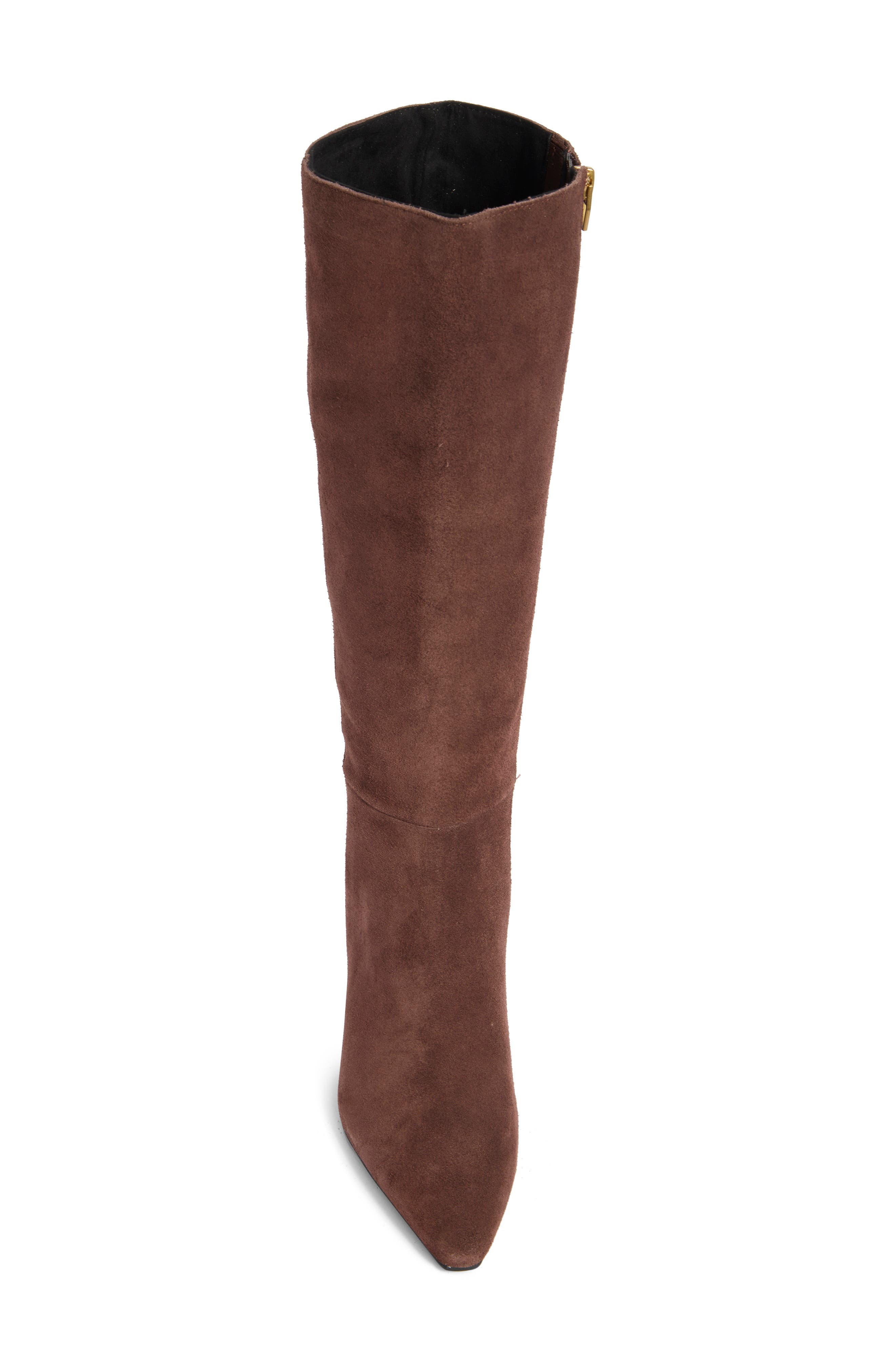 Dolce Vita Gannon Knee High Boot, Alternate, color, Mahogany Suede