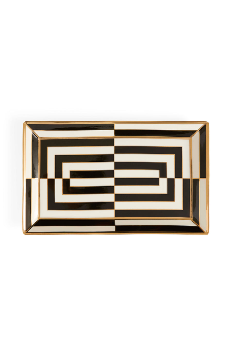 Jonathan Adler Op Art Rectangle Serving Tray, Main, color, 