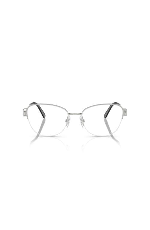 Ralph Lauren 54mm Butterfly Optical Glasses In White