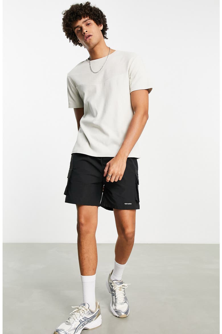 Rib T-Shirt, Alternate, color, KHAKI