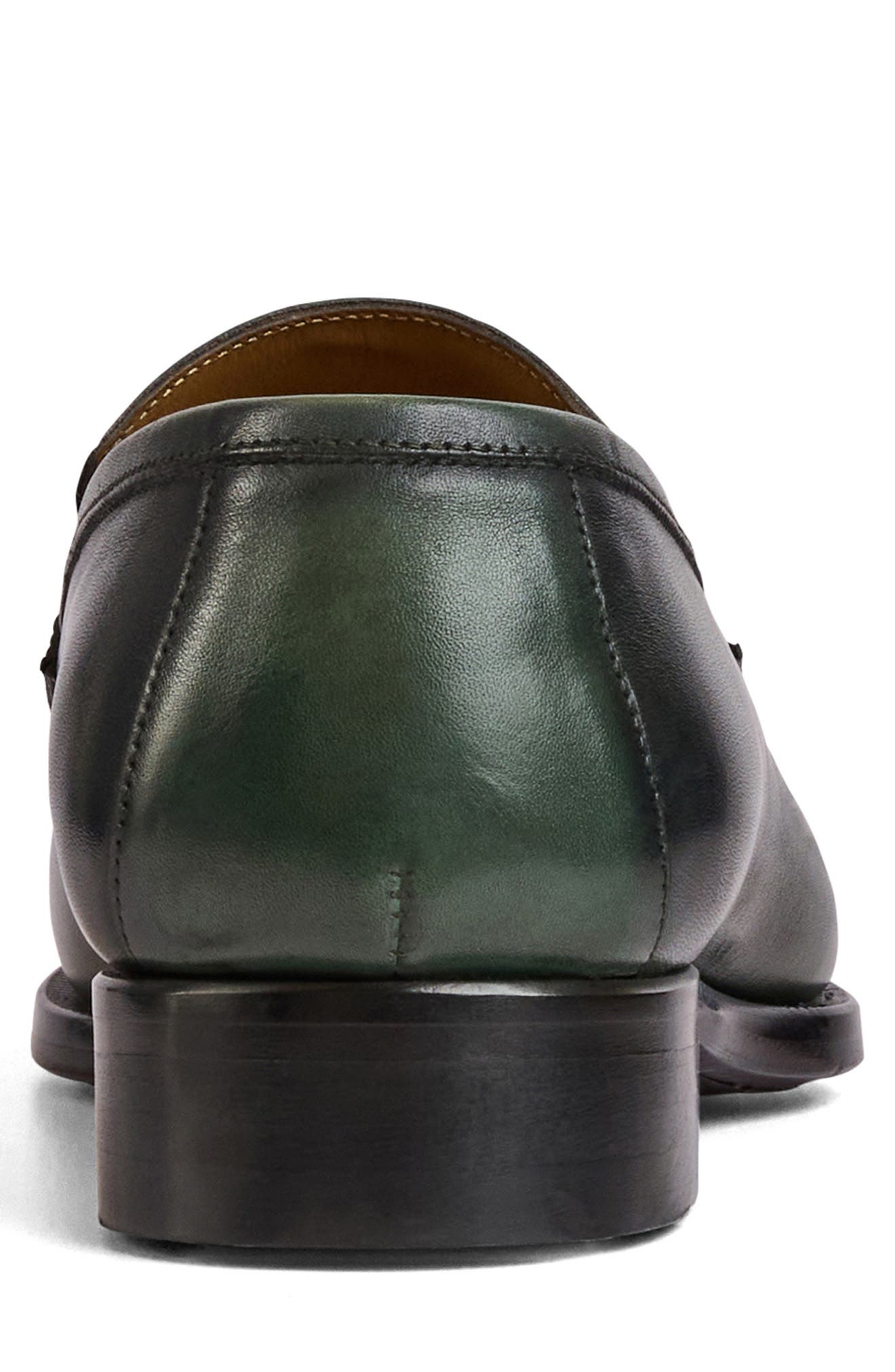 Emilio Penny Loafer, Alternate, color, GREEN CROC