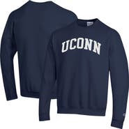 Champion Men's Champion Navy UConn Huskies Basic Arch Fleece Pullover Sweatshirt