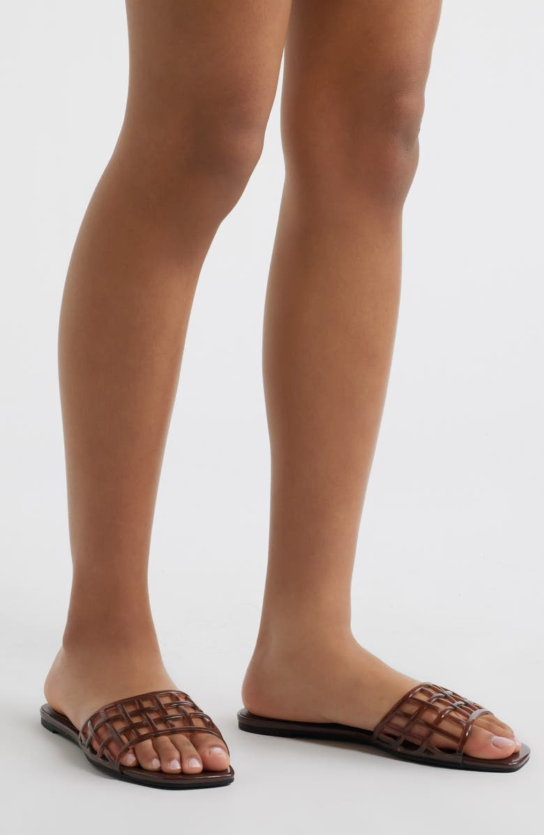 Open Edit Solis Jelly Slide Sandal, Alternate, color,