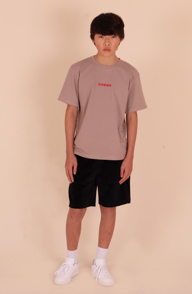 TINY TRIBE Kids' Chaos Limited Short Sleeve T-Shirt, Alternate, color, Clay