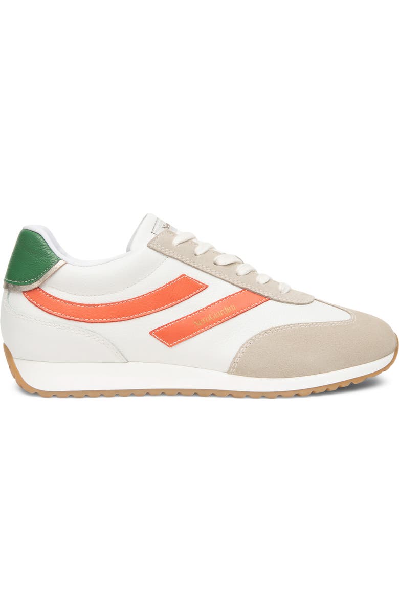 NeroGiardini Low Top Retro Sneaker, Alternate, color, White Multi