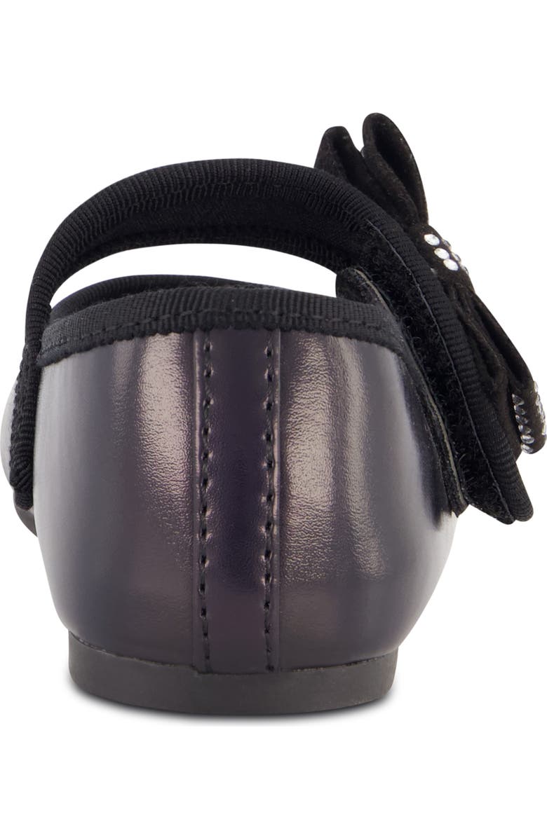 Jessica Simpson Kids' Amy Crystal Mary Jane Flat, Alternate, color, Black