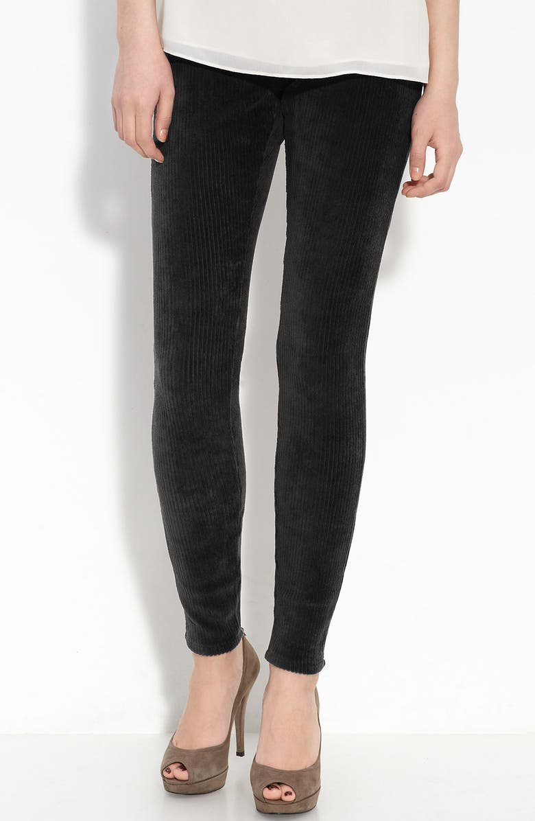 Hue Wide Wale Corduroy Leggings, Main, color,