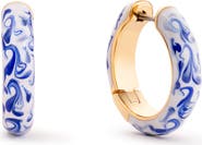 Ana Luisa Giulia Medium Hoop Earrings