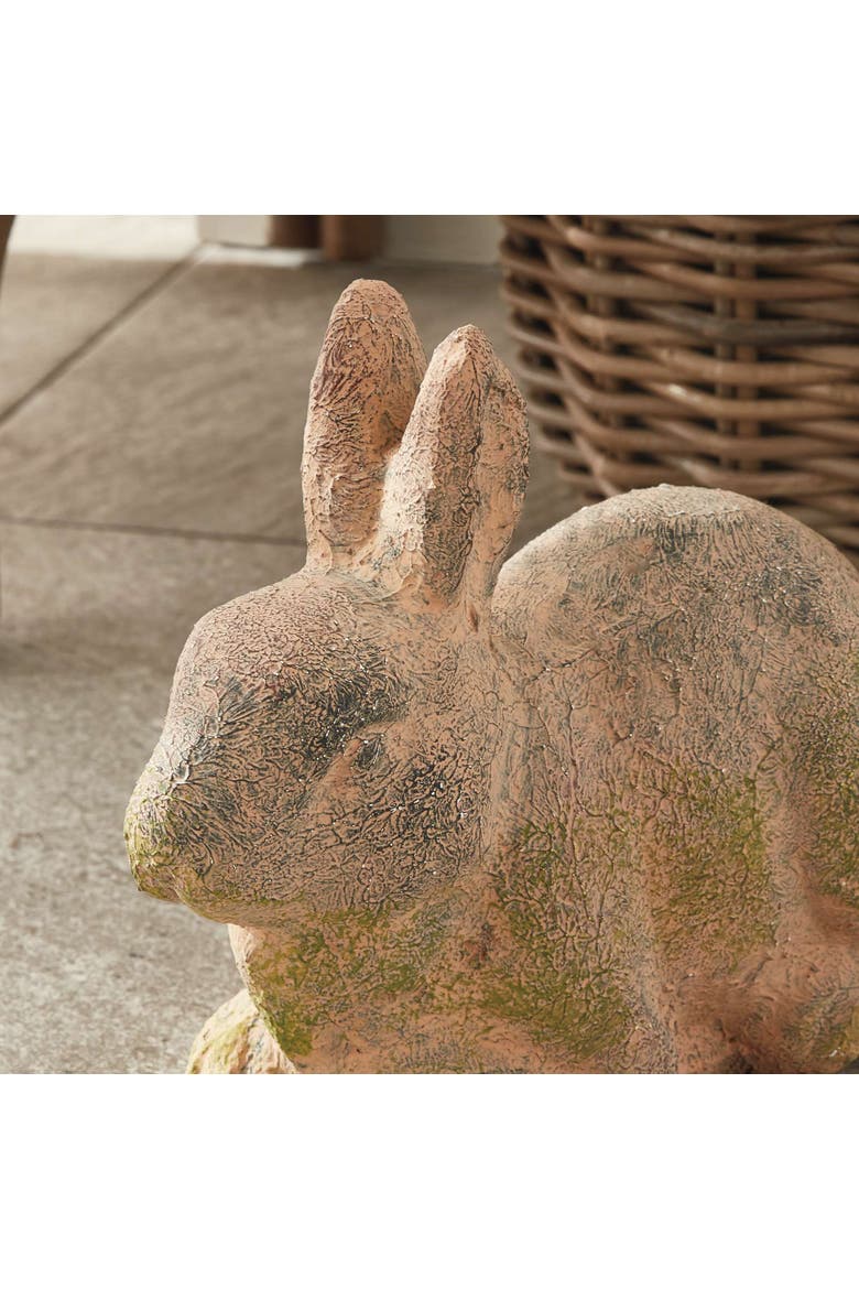 Weathered Garden Rabbit Large, Alternate, color, Brown