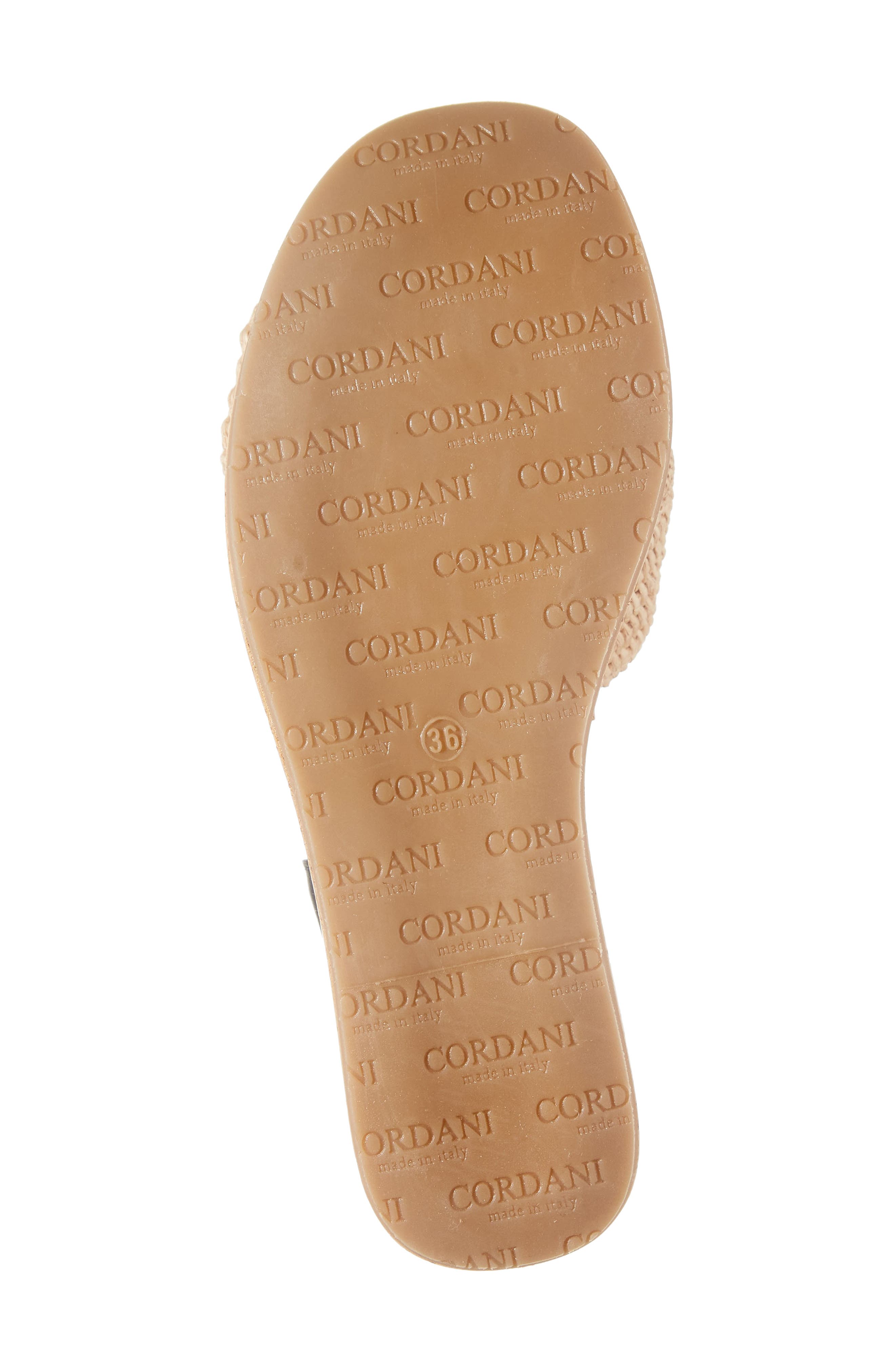 Cordani Jaylin Platform Wedge Sandal, Alternate, color, Navy