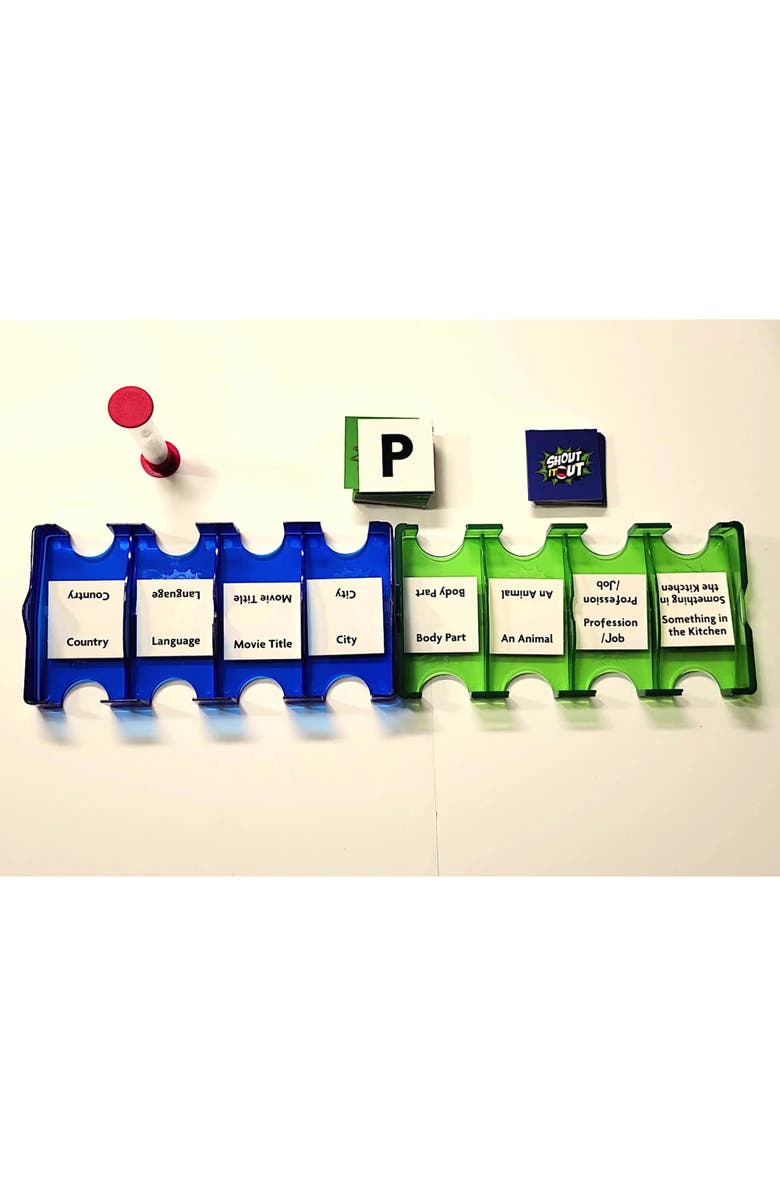 Mukikim Shout It Out Word Challenge Game, Alternate, color, Multicolored