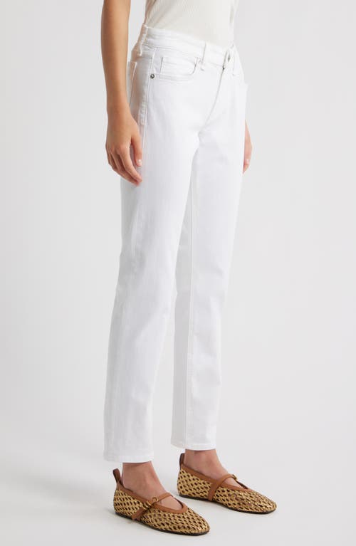 Rag & Bone Dre Low Rise Slim Boyfriend Jeans In White