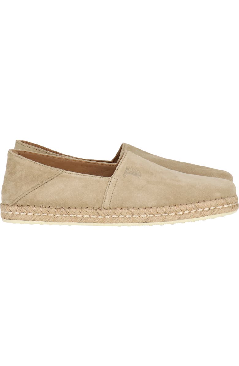 Tod's Suede Espadrille Loafer, Alternate, color,
