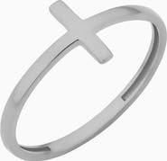 Oradina 10K White Gold Vatican Ring