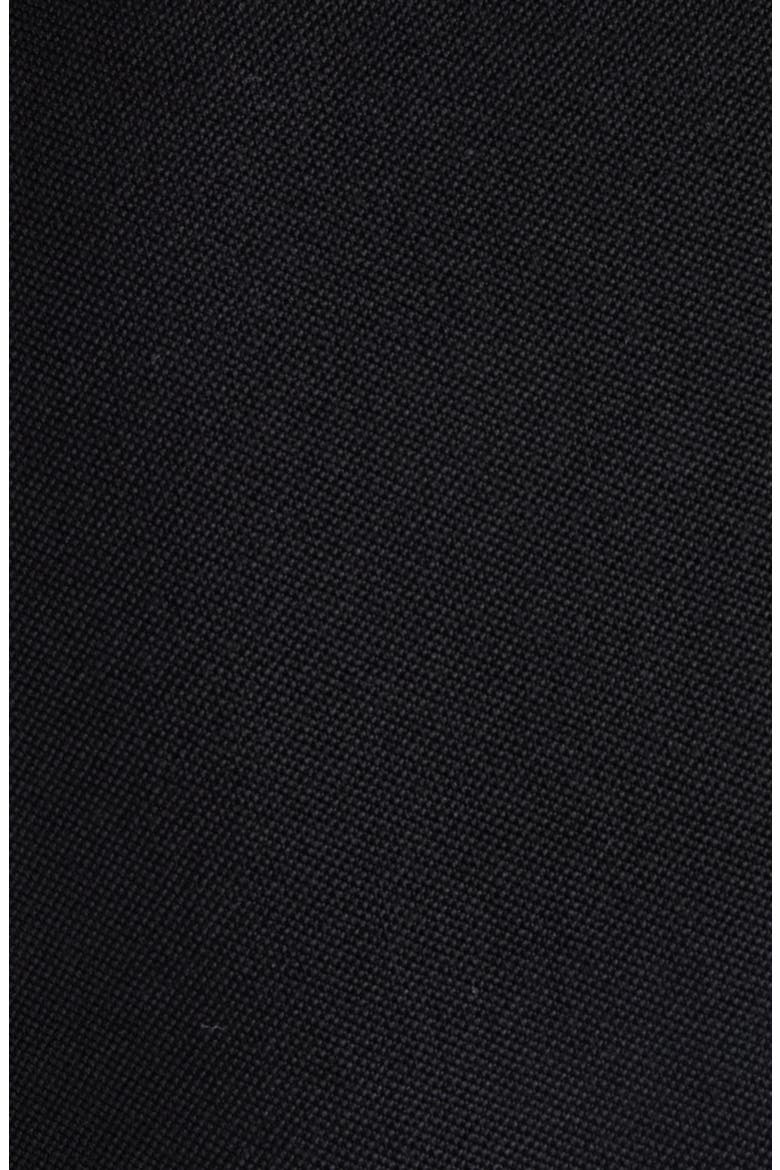 One Button Wool Tuxedo Blazer, Alternate, color, NOIR