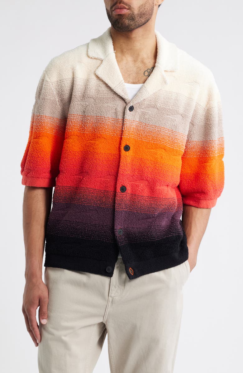 Reiss x McLaren Pacific Terry Knit Top, Alternate, color,