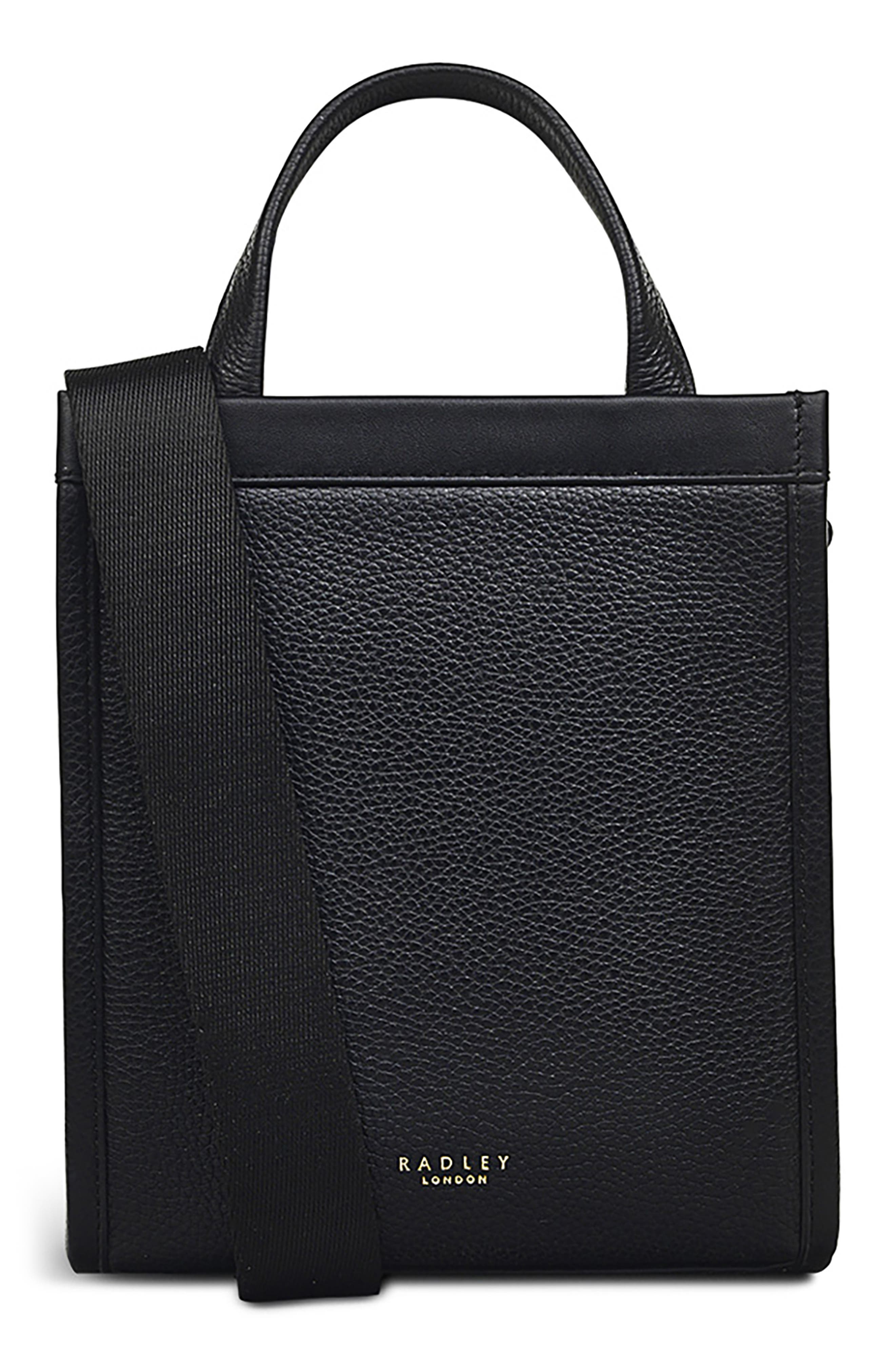 Radley Alba Place Mini Crossbody Bag, Main, color, Black