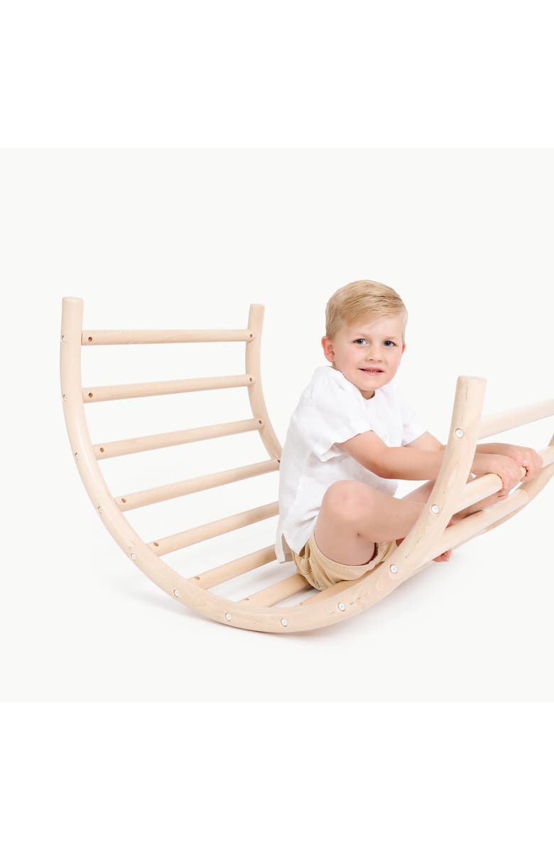GATHRE Play Gym, Alternate, color, Beech