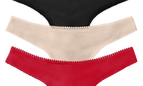 On Gossamer 3-pack Mesh Thongs