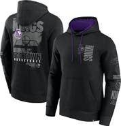 FANATICS Men's Fanatics Black Sacramento Kings Game Time Crossover Pullover Hoodie