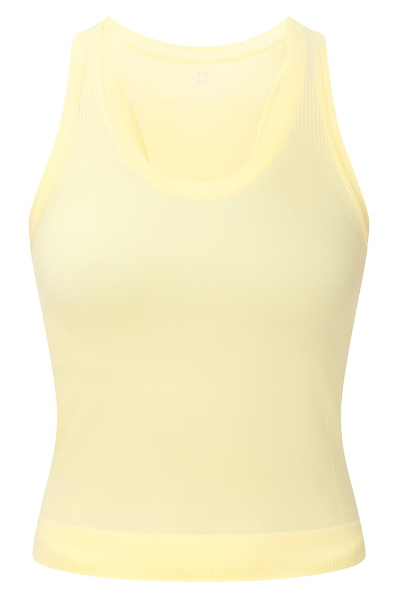Athlete Seamless Workout Crop Tank, Alternate, color, BUTTERSCOTCH YELLOW
