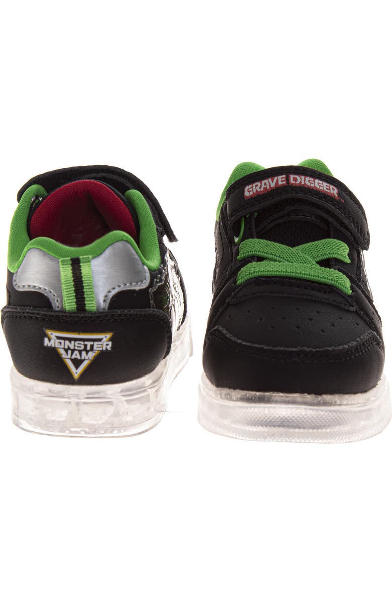 Monster Jam Sneaker, Alternate, color, Black Green
