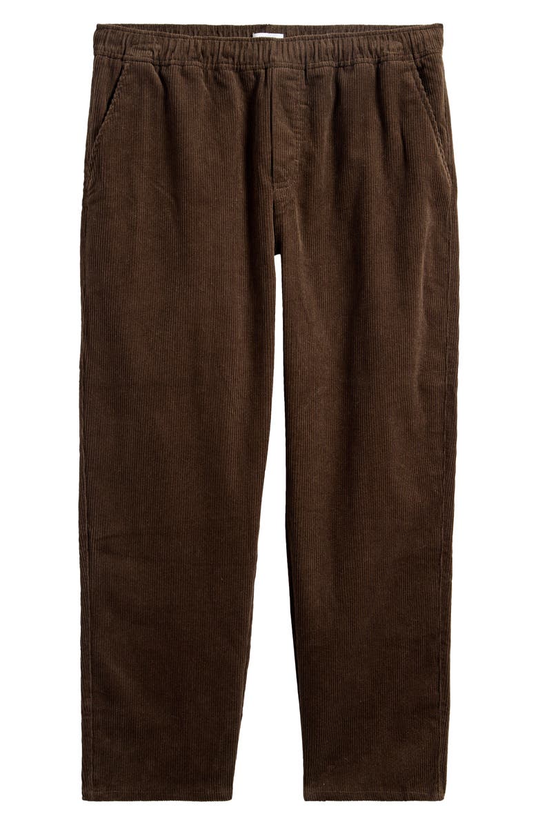 Topman Tapered Corduroy Pants, Alternate, color, 