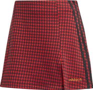adidas Houndstooth Tailored Skirt