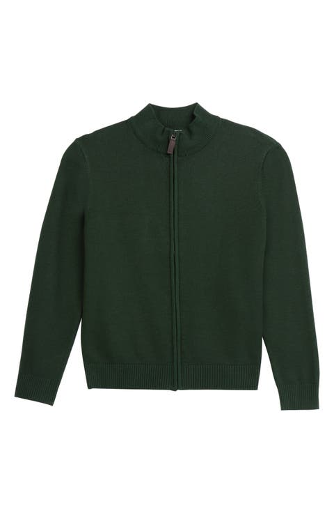 Kids' Full Zip Cardigan Sweater (Big Kid)