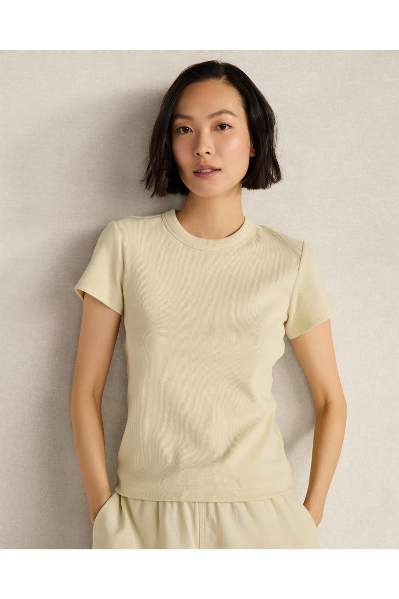 Organic Cotton Short Sleeve Tee, Main, color, Celery Leaf