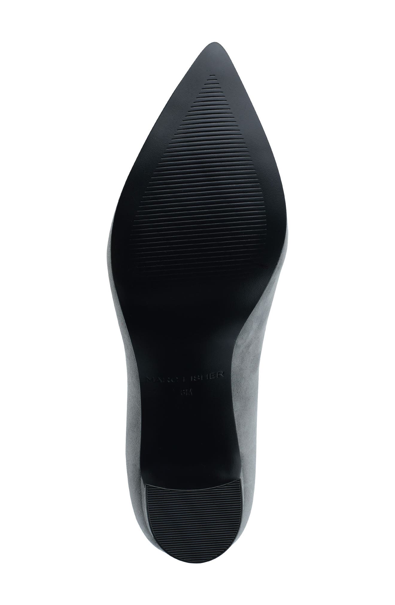 McFlint Pointed Toe Pump, Alternate, color, MEDIUM GRAY 030