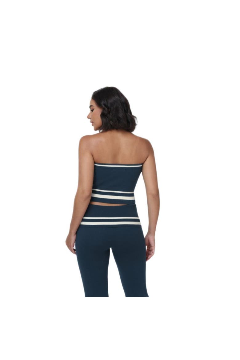 Sleek Logo Strapless Tube Top, Alternate, color, REGAL BLUE