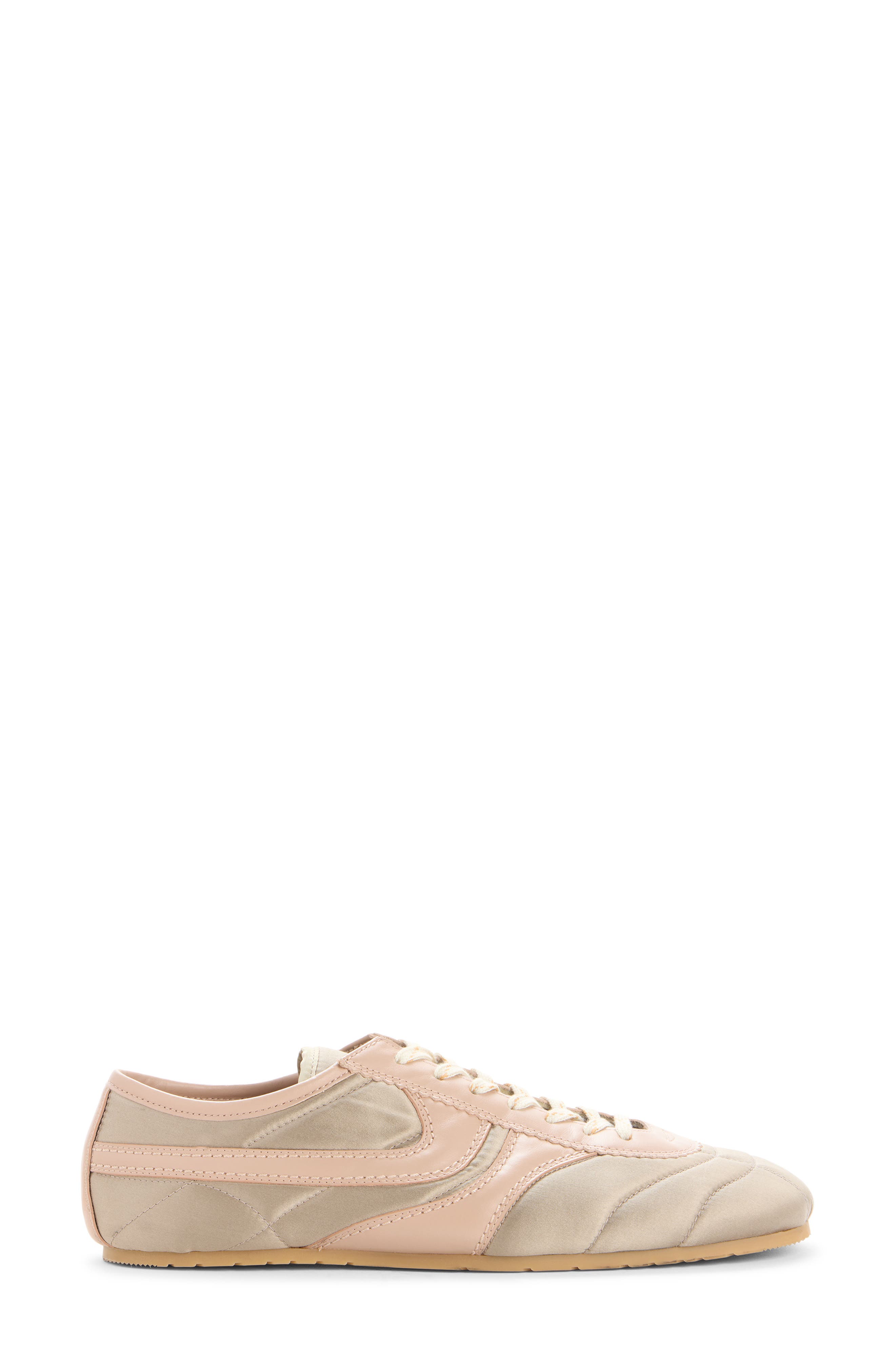 Dries Van Noten Slim Satin Sneaker, Alternate, color, 802 Grey