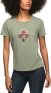 Lucky Brand Flower Bunch Cotton Graphic T-Shirt