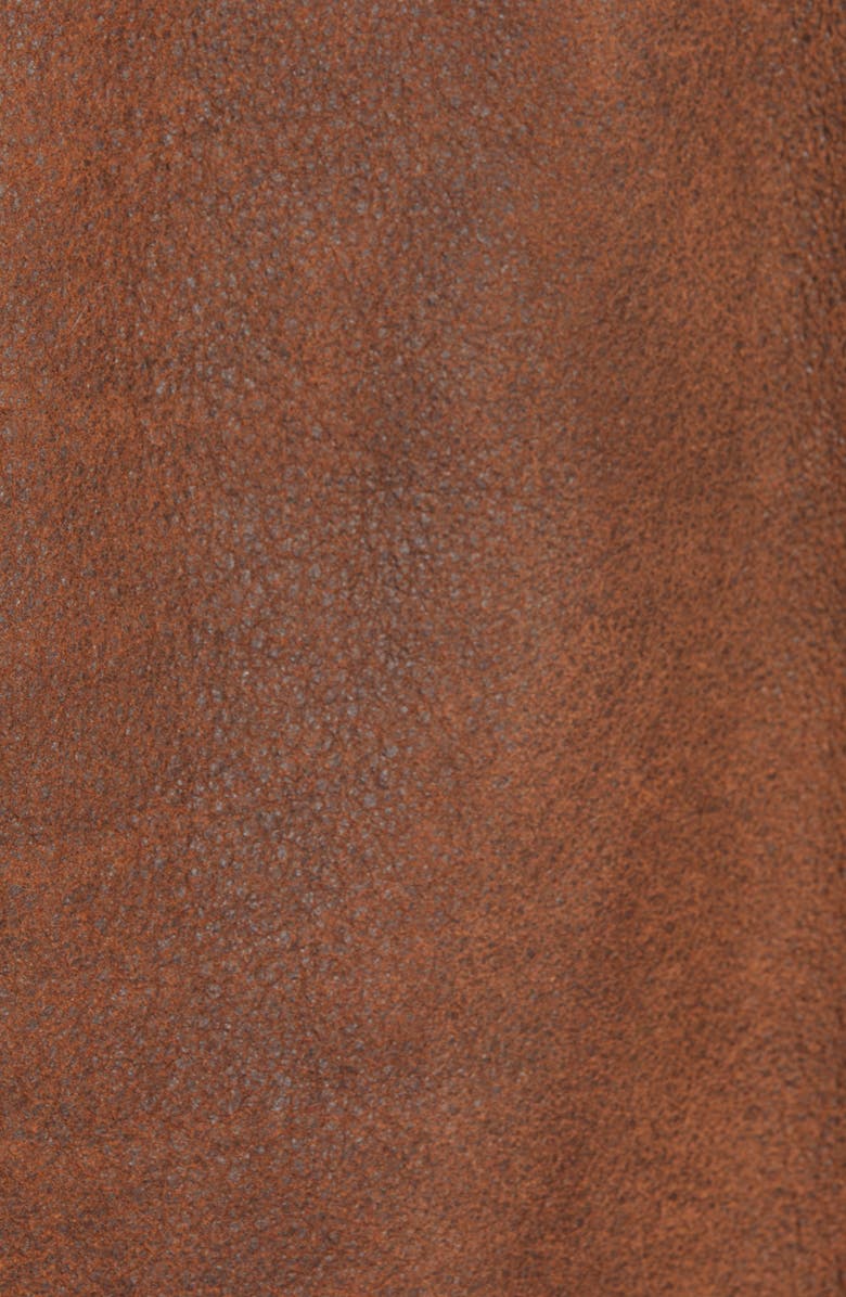 rag & bone Tyne Genuine Shearling Collar Bomber Jacket, Alternate, color, 