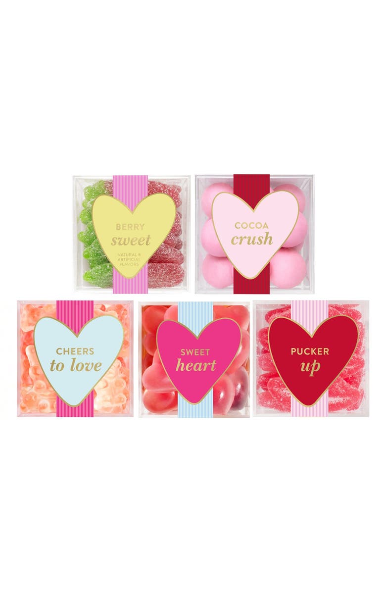 sugarfina 5-Piece Assorted Candy Cube Set, Main, color, 