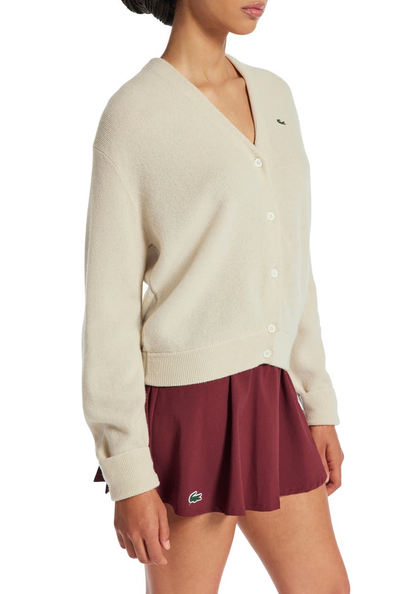 Cashmere Blend Cardigan, Alternate, color, 70V FARINE