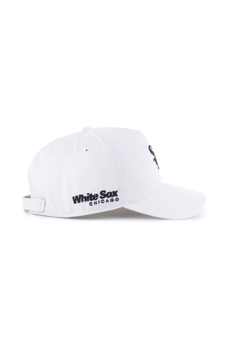 '47 Men's '47 White Chicago White Sox Foundational Pinch Offside Adjustable Hat, Alternate, color, Cream
