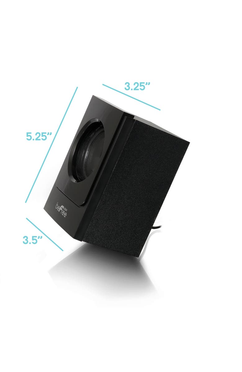 Befree Sound 5.1 Bluetooth Channel Surround Sound Speaker System, Alternate, color, Black