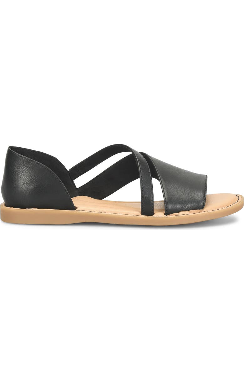 B O C Melly Half d'Orsay Sandal, Alternate, color, Black