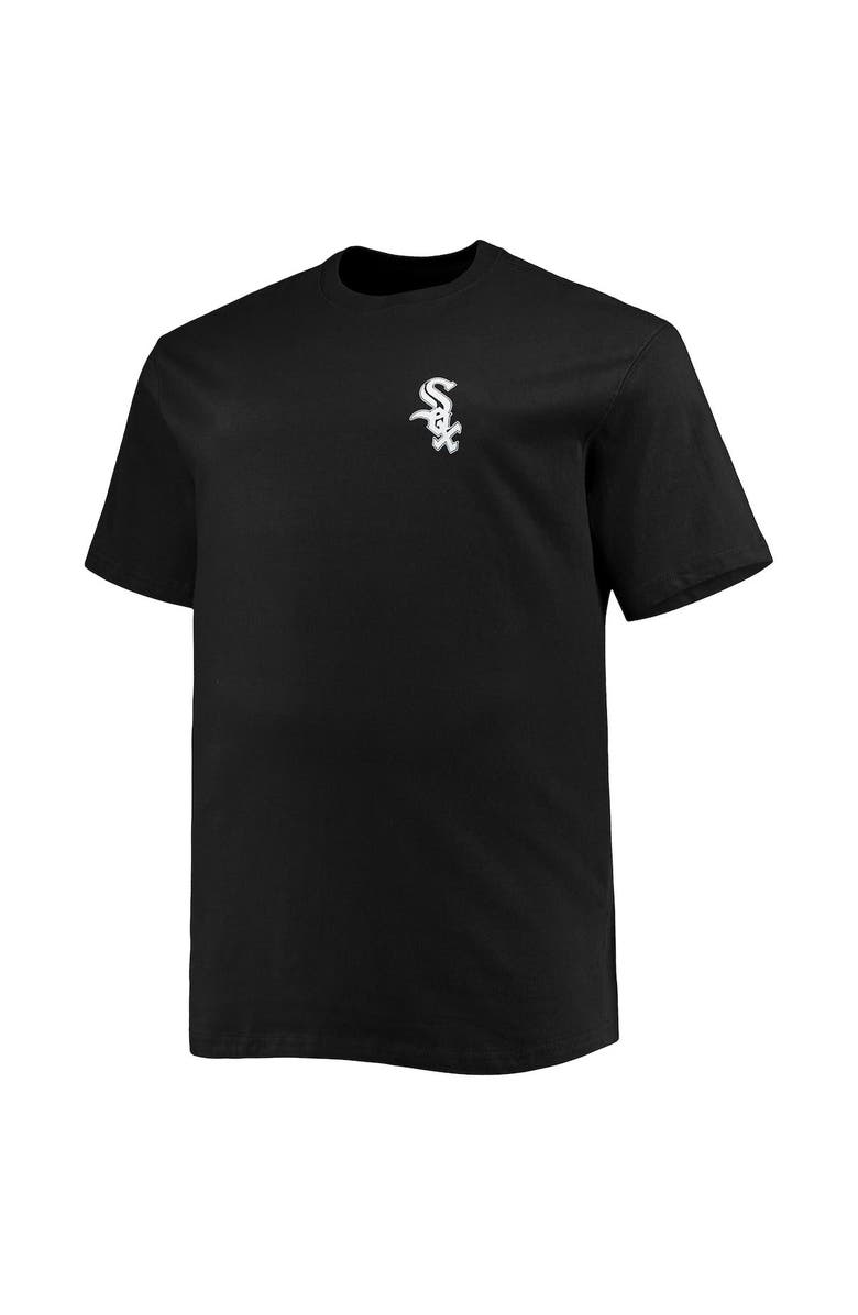 PROFILE Men's Black Chicago White Sox Big & Tall Father's Day #1 Dad T-Shirt, Alternate, color, 