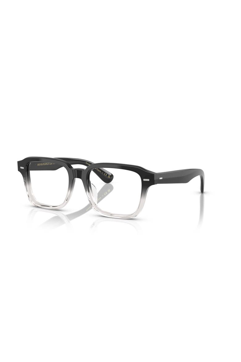 51mm Rectangle optical glasses, Main, color, Grey
