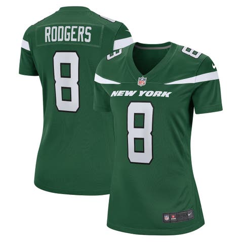 Women's Nike Aaron Rodgers Green New York Jets Player Jersey