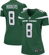 Nike Women's Nike Aaron Rodgers Green New York Jets Player Jersey