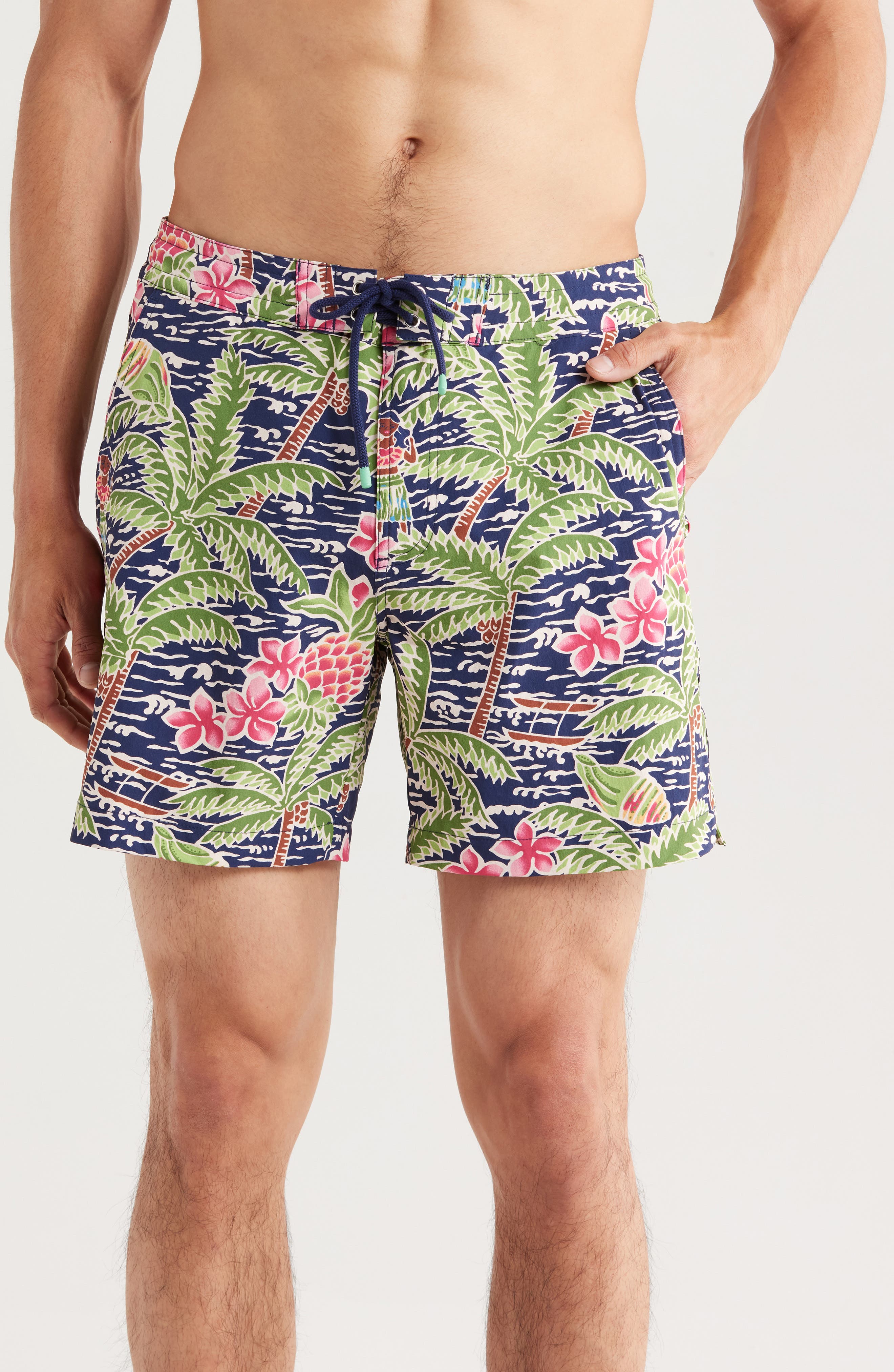 Tori Richard Waikiki Swim Trunks