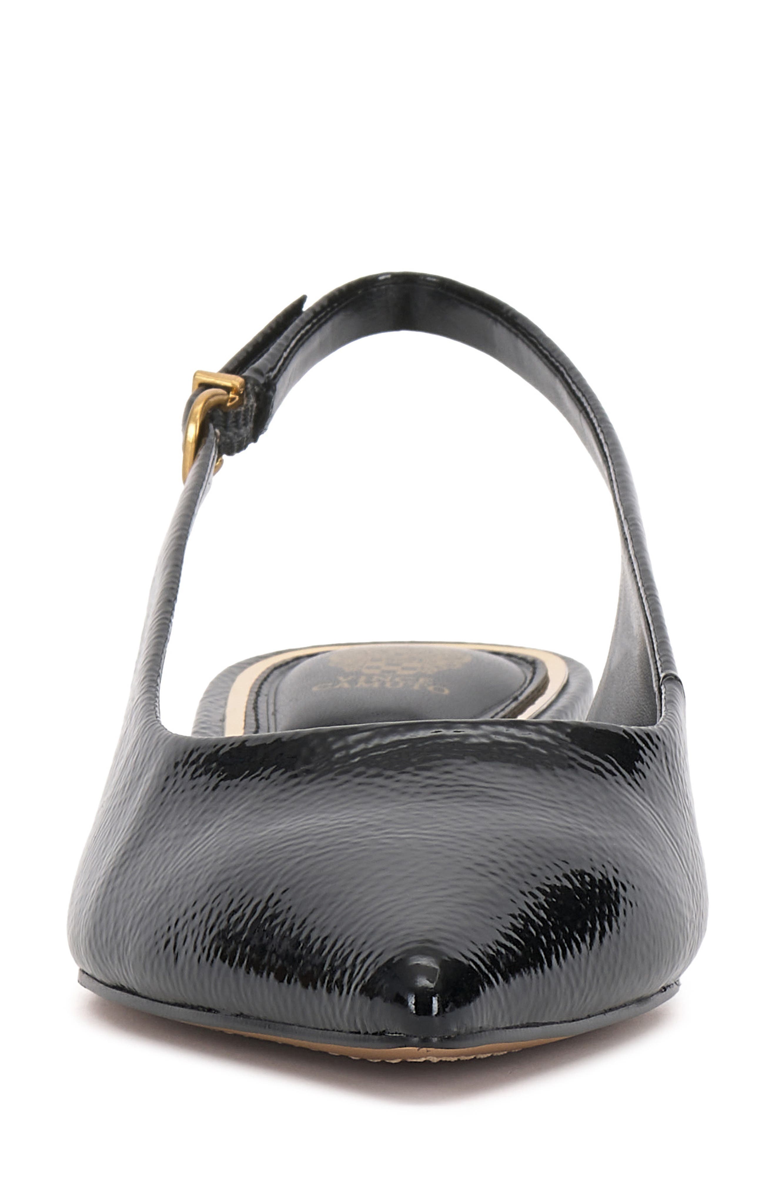 Vince Camuto Valiey Slingback Flat, Alternate, color, Black
