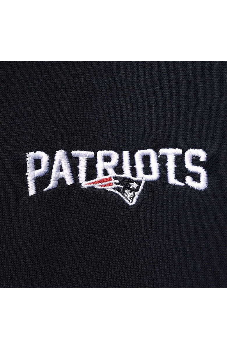 DUNBROOKE Men's Dunbrooke Navy New England Patriots Craftsman Thermal-Lined Full-Zip Hoodie, Alternate, color, 