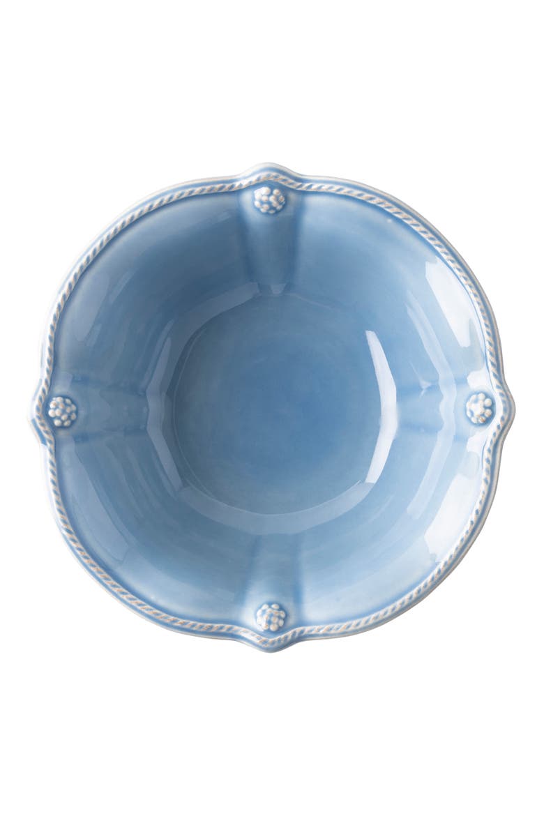 Berry and Thread Cereal Bowl, Alternate, color, CHAMBRAY
