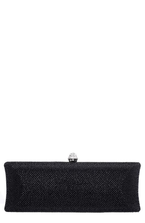 Ember Crystal Embellished Clutch