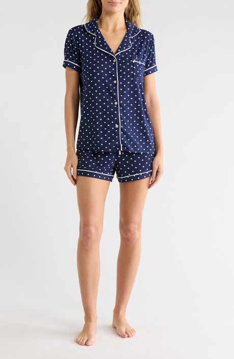 Tart Dixie Button-Up Top & Shorts Pajamas